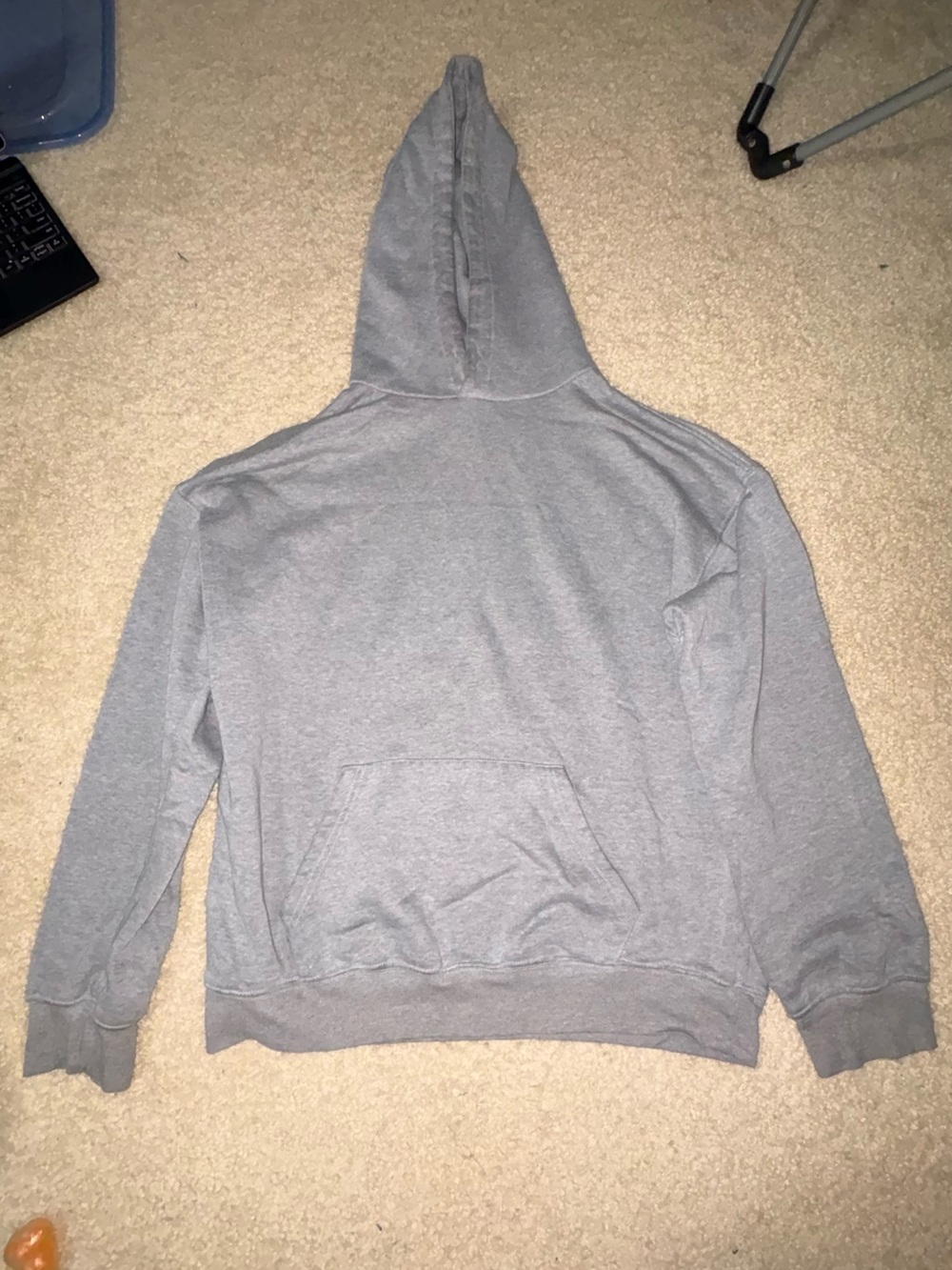 PacSun Men's Gray Pullover Hoodie Sweatshirt
